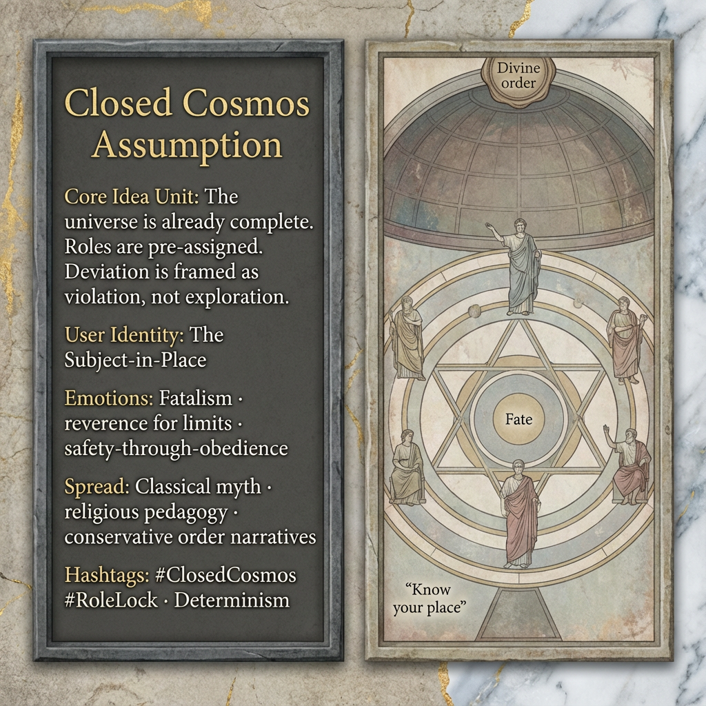 Closed Cosmos - Embracing Pre